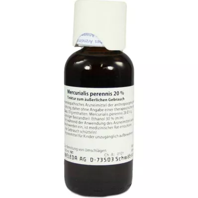 MERCURIALIS PERENNIS 20%-os tinktúra, 100 ml