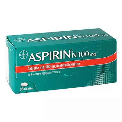 ASPIRIN N 100 mg-os tabletta, 98 db