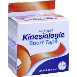KINESIOLOGIE Sport szalag 5 cmx5 m, piros, 1 db