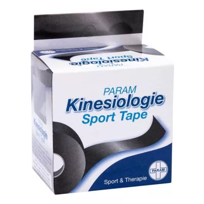 KINESIOLOGIE Sport szalag 5 cmx5 m fekete, 1 db KINESIOLOGIE Sport szalag 5 cmx5 m fekete, 1 db