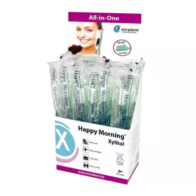 MIRADENT Egyszer használatos fogkefe Happy Morning Xylitol, 50 db