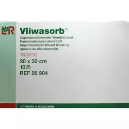 VLIWASORB superabsorb.absorb.comp.steril 20x30 cm, 10 db