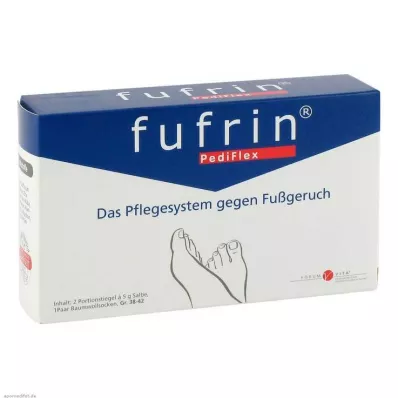 FUFRIN PediFlex ápoló zokni + kenőcs 38-42-es méret, 2X5 g