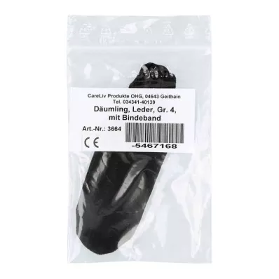 DÄUMLING 4-es méretű bőr, kötéssel, 1 db DÄUMLING 4-es méretű bőr, kötéssel, 1 db