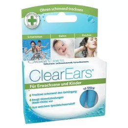 CLEAREARS Füldugó a víz eltávolításához, 10 db
