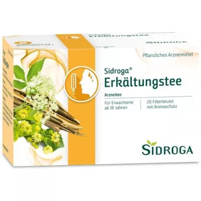 SIDROGA Hideg tea szűrőzacskó, 20X2.0 g