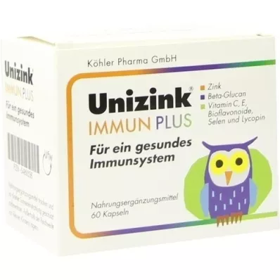 UNIZINK Immune Plus kapszula, 1 X 60 kapszula