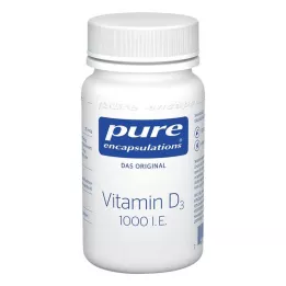 PURE ENCAPSULATIONS D3-vitamin 1000 NE kapszula, 60 kapszula
