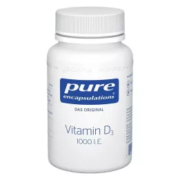 PURE ENCAPSULATIONS D3-vitamin 1000 NE kapszula, 120 kapszula