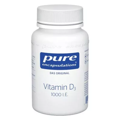PURE ENCAPSULATIONS D3-vitamin 1000 NE kapszula, 120 kapszula