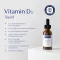 PURE ENCAPSULATIONS D3-vitamin folyadék, 22,5 ml