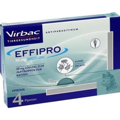EFFIPRO 50 mg-os oldat macskáknak, 4 db