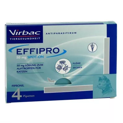 EFFIPRO 50 mg-os oldat macskáknak, 4 db EFFIPRO 50 mg-os oldat macskáknak, 4 db