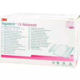 TEGADERM 3M I.V. Advanced Fixation V.7x8 cm 1681, 100 db