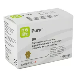 MYLIFE Pura vércukor tesztcsíkok, 50 db