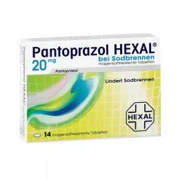 PANTOPRAZOL HEXAL b.Gyomorégés bélsavmentes tabletta, 14 db