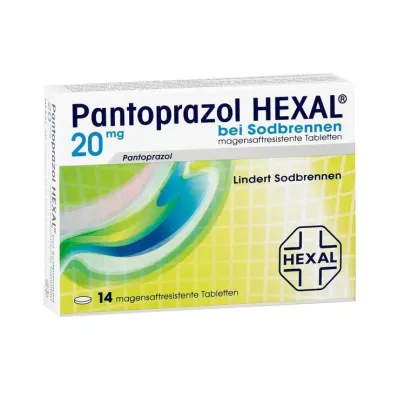Pantoprazole Hexal b.Heartburn gyomornedv-ellenálló tabletta, 14 db Pantoprazole Hexal b.Heartburn gyomornedv-ellenálló tabletta, 14 db