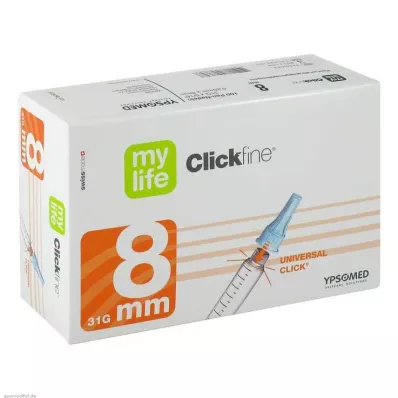 MYLIFE Clickfine tolltűk 8 mm, 100 db