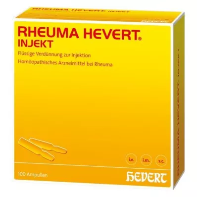 RHEUMA HEVERT injekciós ampullák, 100X2 ml