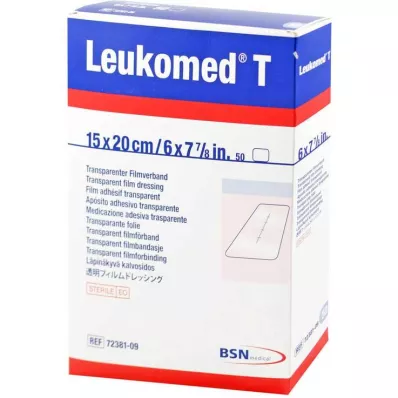 Leukomed transzp.steril tapaszok 15x20 cm, 50 db