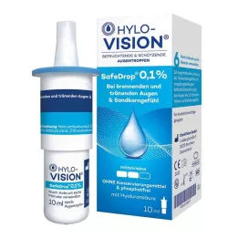 HYLO-VISION SafeDrop 0,1%-os szemcsepp, 10 ml