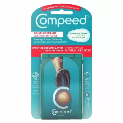 Compeed hólyagos tapasz a láb alatt, 5 db