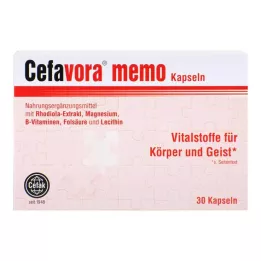 CEFAVORA memo lágyzselatin kapszula, 30 db