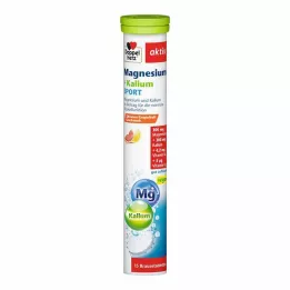 DOPPELHERZ Magnézium+kálium sport pezsgőtabletta, 15 db