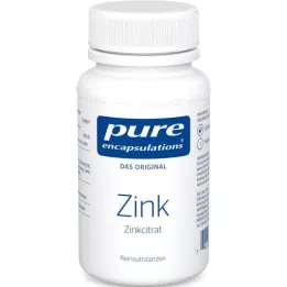 PURE ENCAPSULATIONS Cink cink-citrát kapszula, 60 kapszula