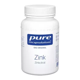 PURE ENCAPSULATIONS Cink cink-citrát kapszula, 180 kapszula