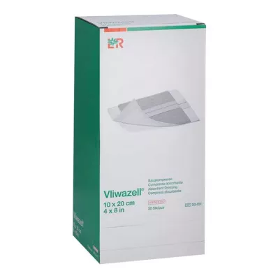 VLIWAZELL Felszívódó borogatás steril 10x20 cm, 30 db
