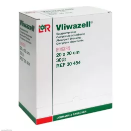 VLIWAZELL 20x20 cm-es steril nedvszívó borogatás, 30 db