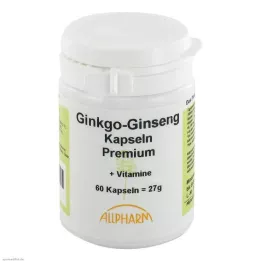 GINKGO+GINSENG prémium kapszula, 60 db