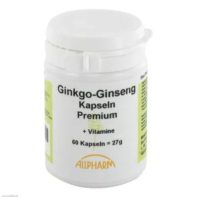 GINKGO+GINSENG prémium kapszula, 60 db