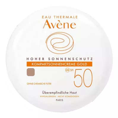 AVENE Kompakt naptej SPF 50 arany, 10 g AVENE Kompakt naptej SPF 50 arany, 10 g