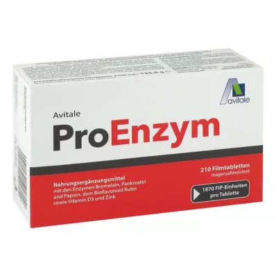 PROENZYM bélsavmentes bevont tabletta, 210 db