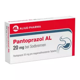 PANTOPRAZOL AL 20 mg gyomorégéshez bélsavmentes bevont tabletta, 14 db