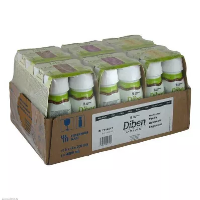 DIBEN DRINK Vegyes kartondoboz 1,5 kcal/ml, 24X200 ml DIBEN DRINK Vegyes kartondoboz 1,5 kcal/ml, 24X200 ml