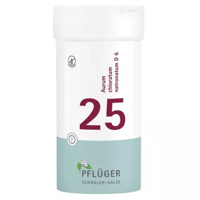 Biokémia Pflueger 25 Aurum chloratum sodium D 6 tabletta, 400 db
