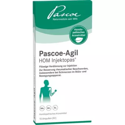 PASCOE-Agil HOM Injektopas ampullák, 10X2 ml
