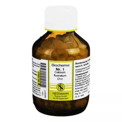 BIOCHEMIE 1 Calcium fluoratum D 12 tabletta, 400 db