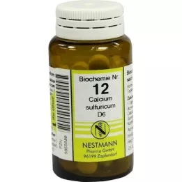 BIOCHEMIE 12 Calcium sulphuricum D 6 tabletta, 100 db