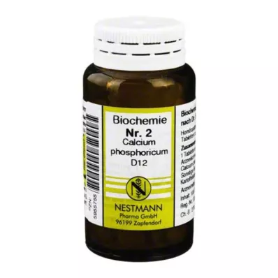 BIOCHEMIE 2 Calcium phosphoricum D 12 tabletta, 100 db BIOCHEMIE 2 Calcium phosphoricum D 12 tabletta, 100 db