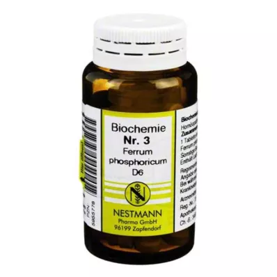 BIOCHEMIE 3 Ferrum phosphoricum D 6 tabletta, 100 db