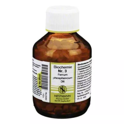 BIOCHEMIE 3 Ferrum phosphoricum D 6 tabletta, 400 db