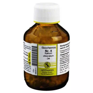 BIOCHEMIE 4 Kalium chloratum D 6 tabletta, 400 db