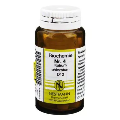 BIOCHEMIE 4 Kalium chloratum D 12 tabletta, 100 db