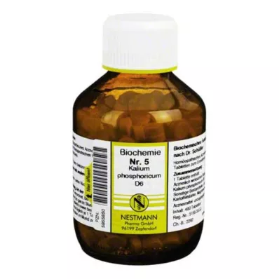 BIOCHEMIE 5 Kalium phosphoricum D 6 tabletta, 400 db