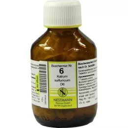 BIOCHEMIE 6 Kalium sulphuricum D 6 tabletta, 400 db