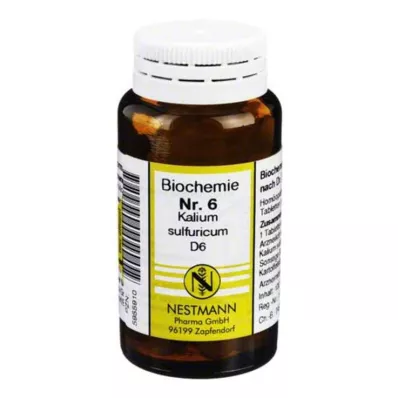 BIOCHEMIE 6 Kalium sulphuricum D 6 tabletta, 100 db